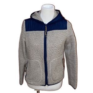Aeropostale Prince & Fox Zip up Fleece Hoodie Size Small